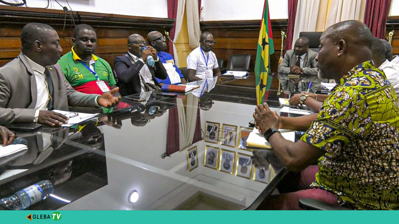 Delegação do consulado honorário de São Tomé e Príncipe em Douala, cidade de Camarões apresenta projetos agrícolas ao Governo