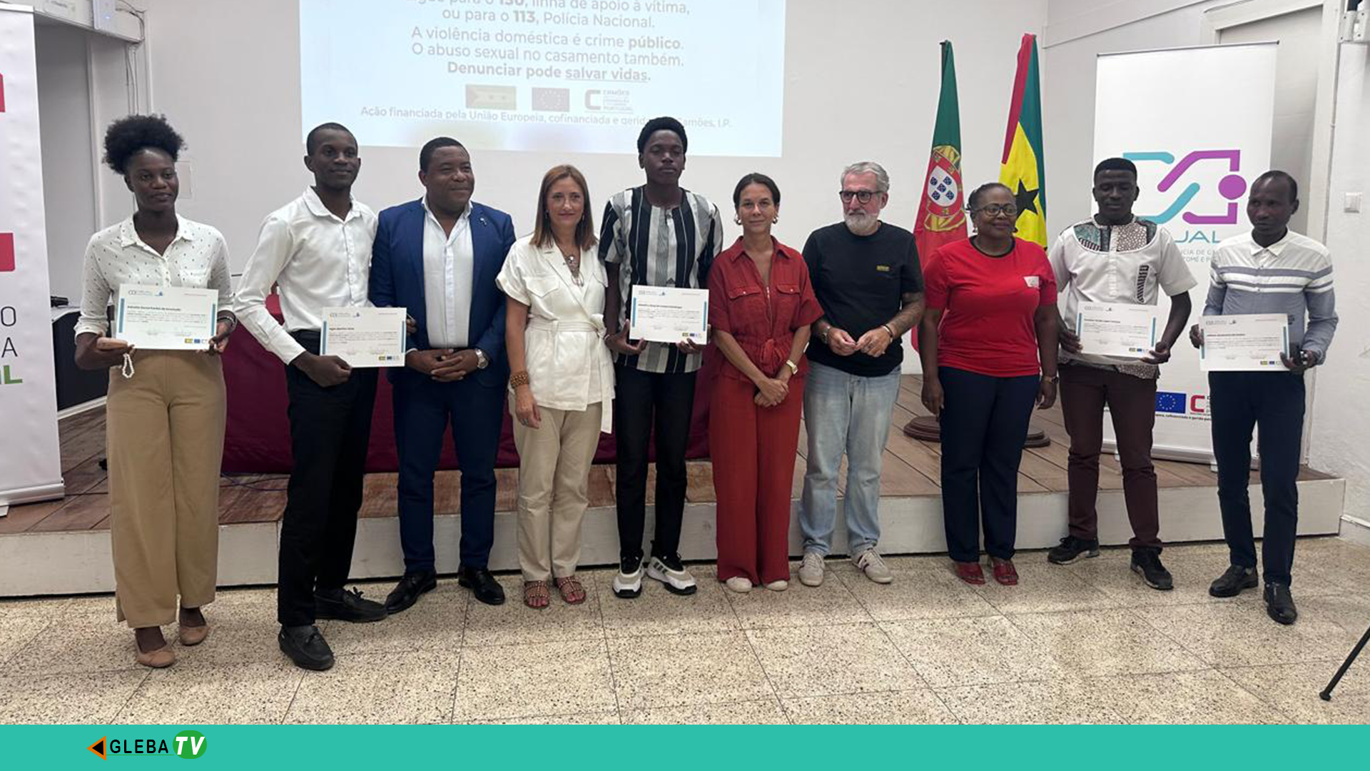 Cenjor capacita jornalistas são-tomenses em cobertura responsável sobre a violência baseada no género no ambito do projeto +Igual